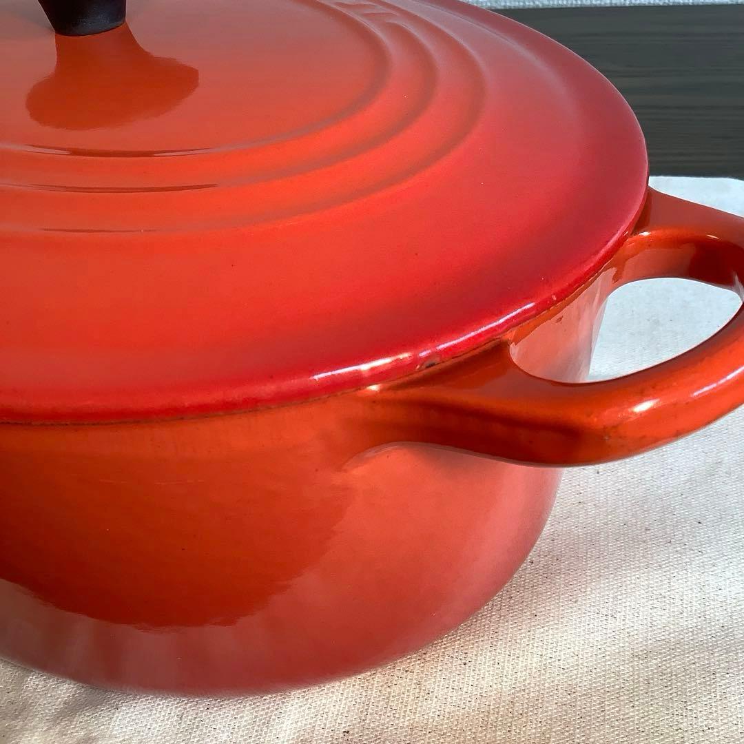 【美品】ルクルーゼ　ココット・オーバル 鍋25cm