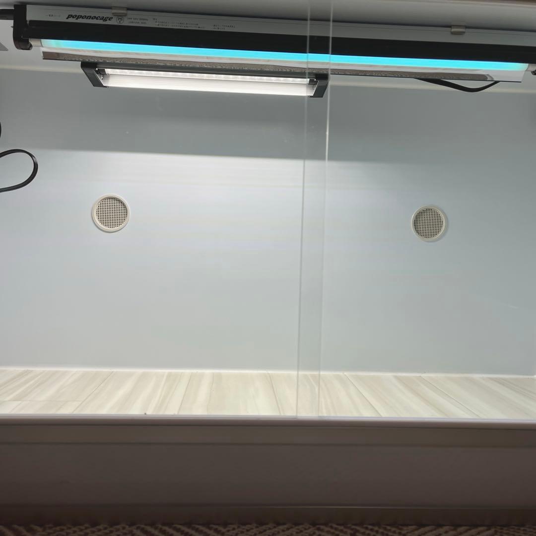 ポポのケージ45照明器具付きセット【交換灯1本・ランプステー付き】【送料込】