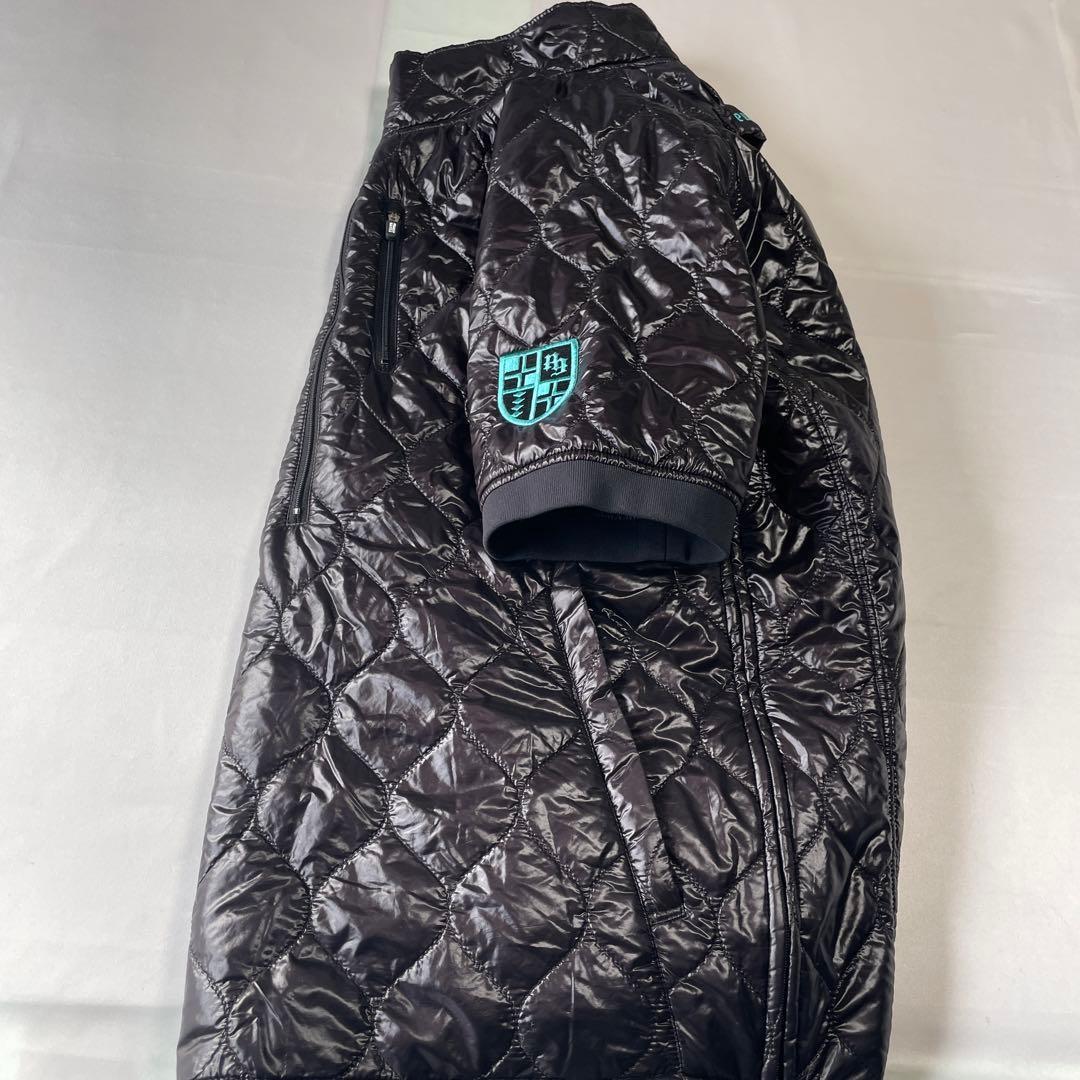 未使用級　パーリーゲイツ　中綿　ハーフジップ　刺繍ロゴ　ジャケット　キルティング