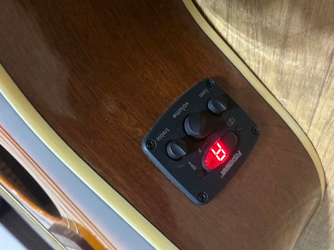 Fender Malibu エレアコ　サンバースト　音出しOK