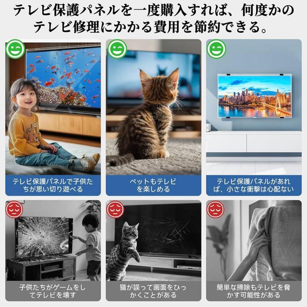 【週末セール中】【新品未開封】液晶テレビ保護パネル 50インチ