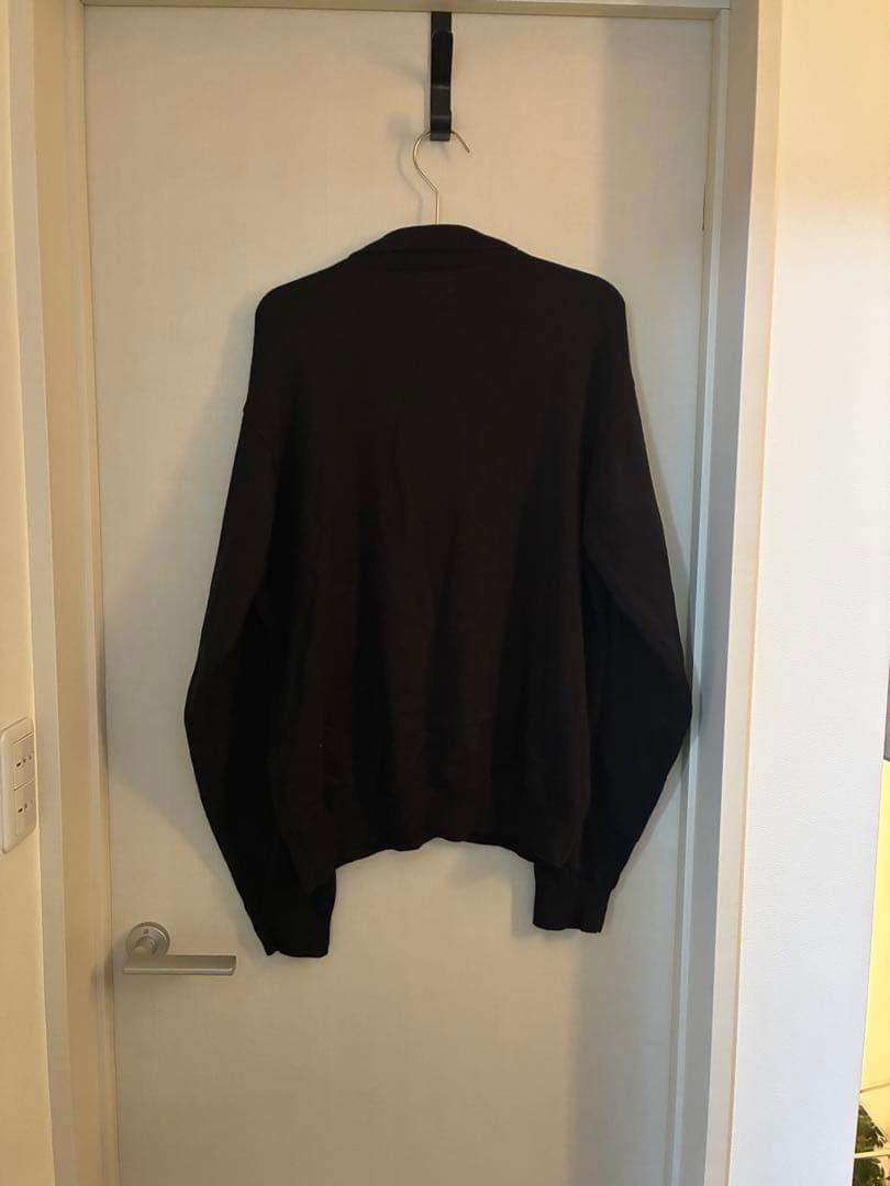 NOAH ブラック カーディガン S