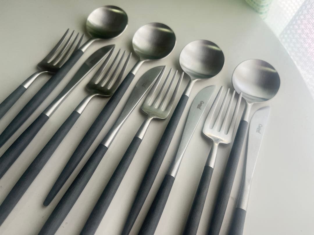 み*ん様 Cutipolデザートカトラリー4セットGOA