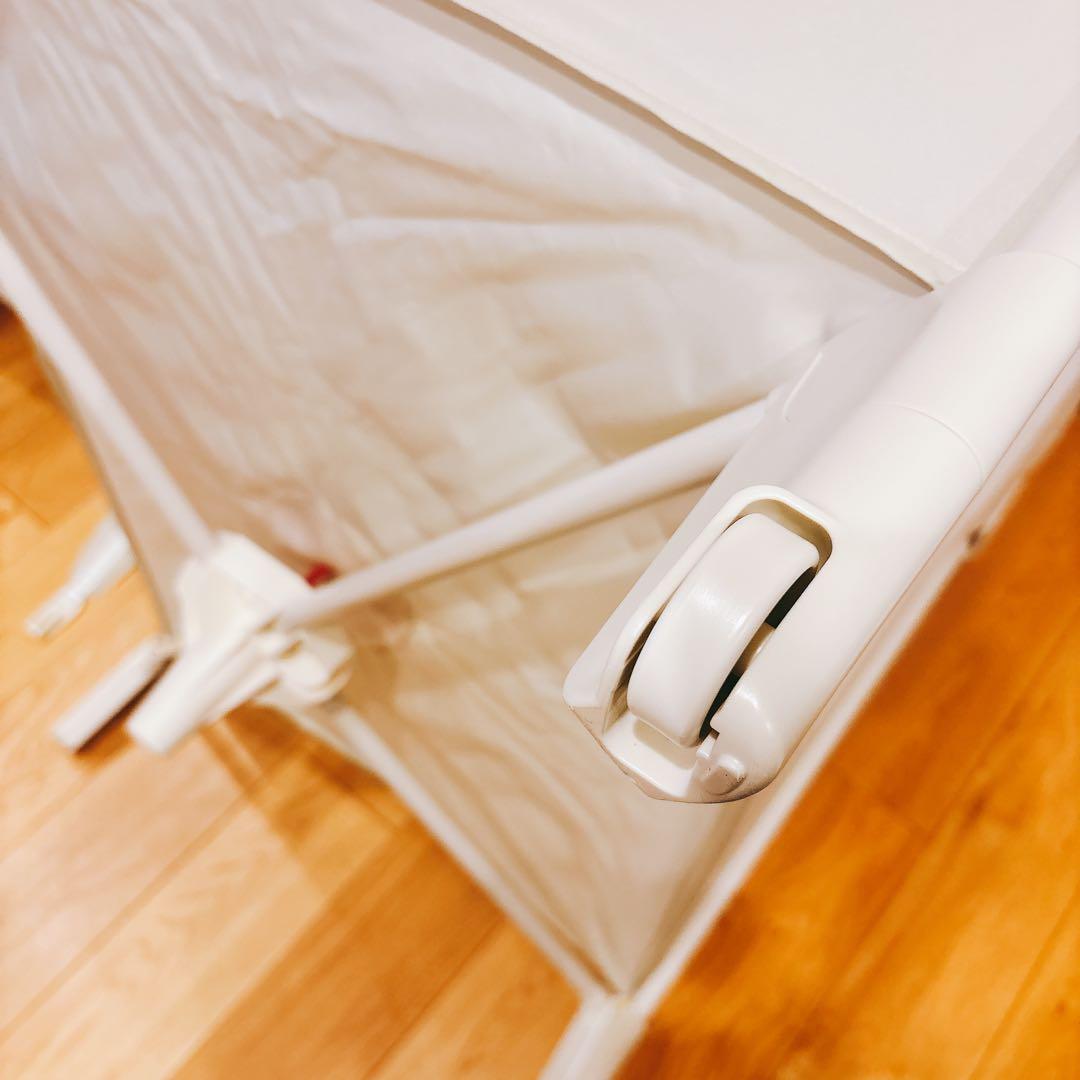 美品！Aprica アップリカ ベビーベッド ココネルエアー ミルク