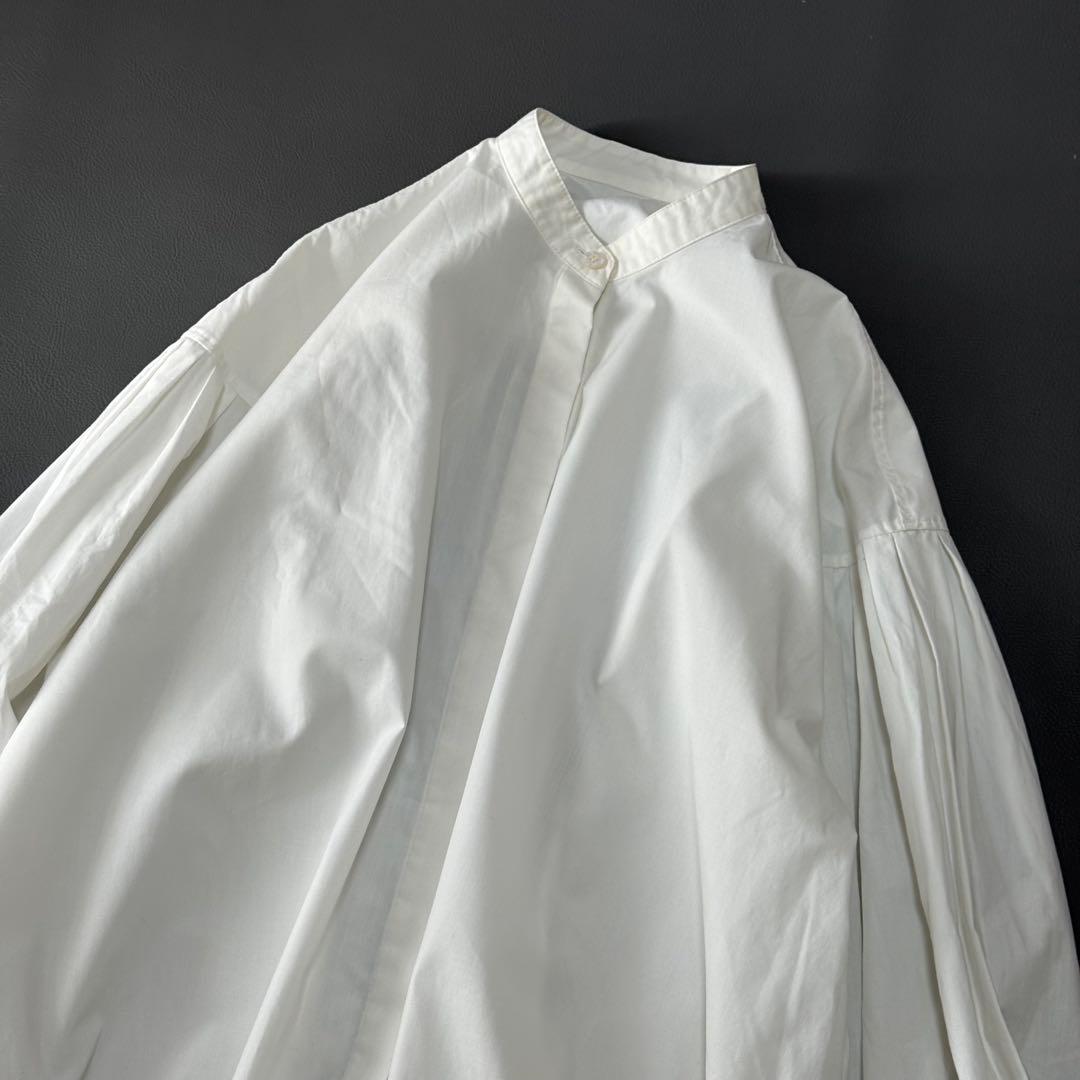 人気✨ LE PHIL ルフィル　ライトタイプライターギャザーブラウス