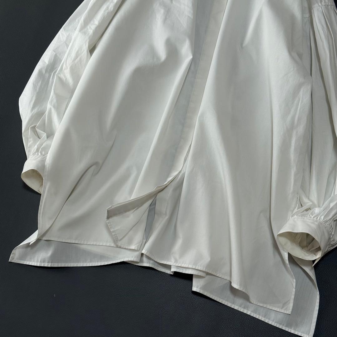 人気✨ LE PHIL ルフィル　ライトタイプライターギャザーブラウス