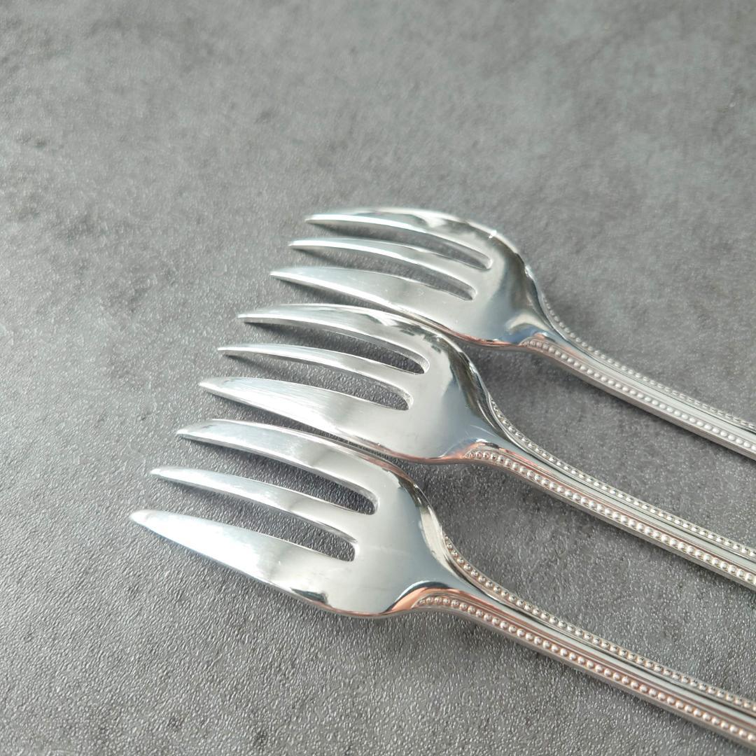クリストフル パール ケーキフォーク 3点