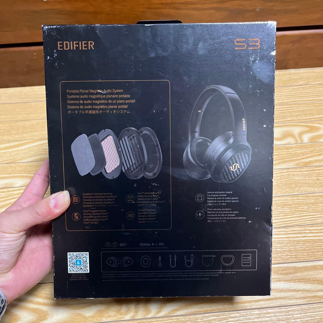 【最高美音】ワイヤレスヘッドホン Edifier STAX SPIRIT S3