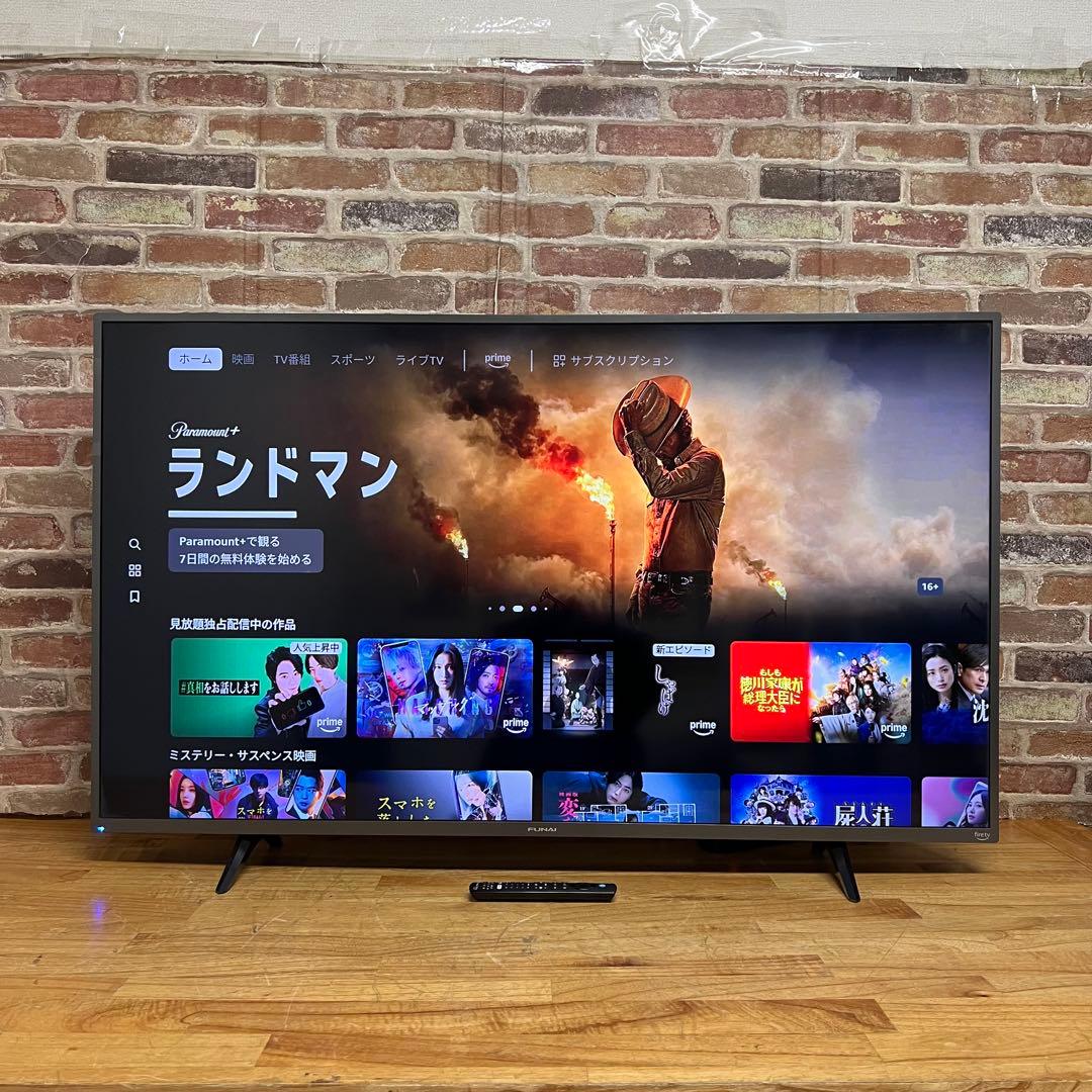 FUNAI 50V型 4K 液晶テレビ Fire TV搭載 FL-50UF340
