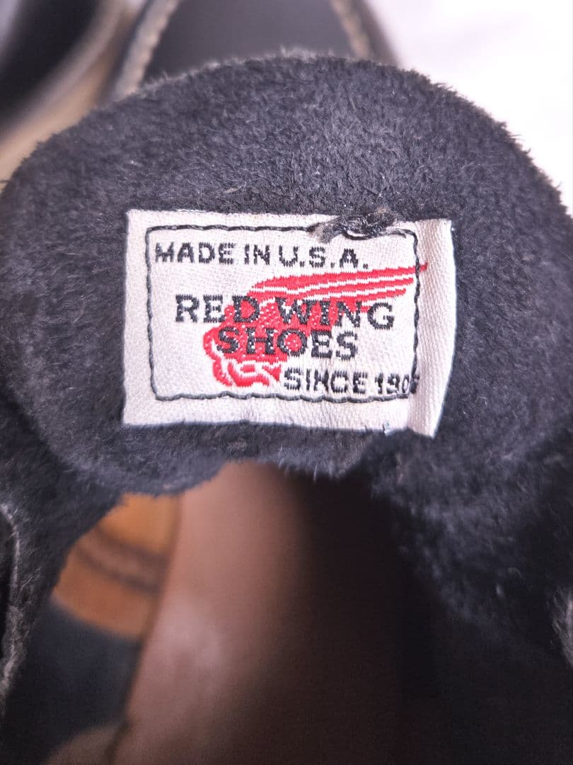 箱付 茶芯 羽タグ レッドウィング アイリッシュセッター ブーツ ヴィンテージ