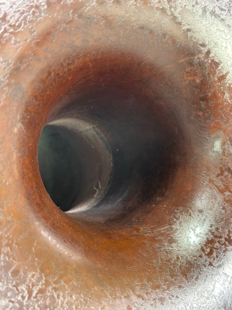 銅花器　いけばな　池坊　立花　古流　小原流　華道具　花瓶　未使用近い