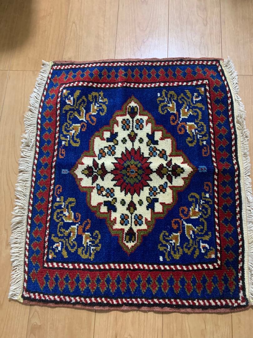 のま　トルコヴィンテージラグ　トルコ絨毯　ハンドメイド