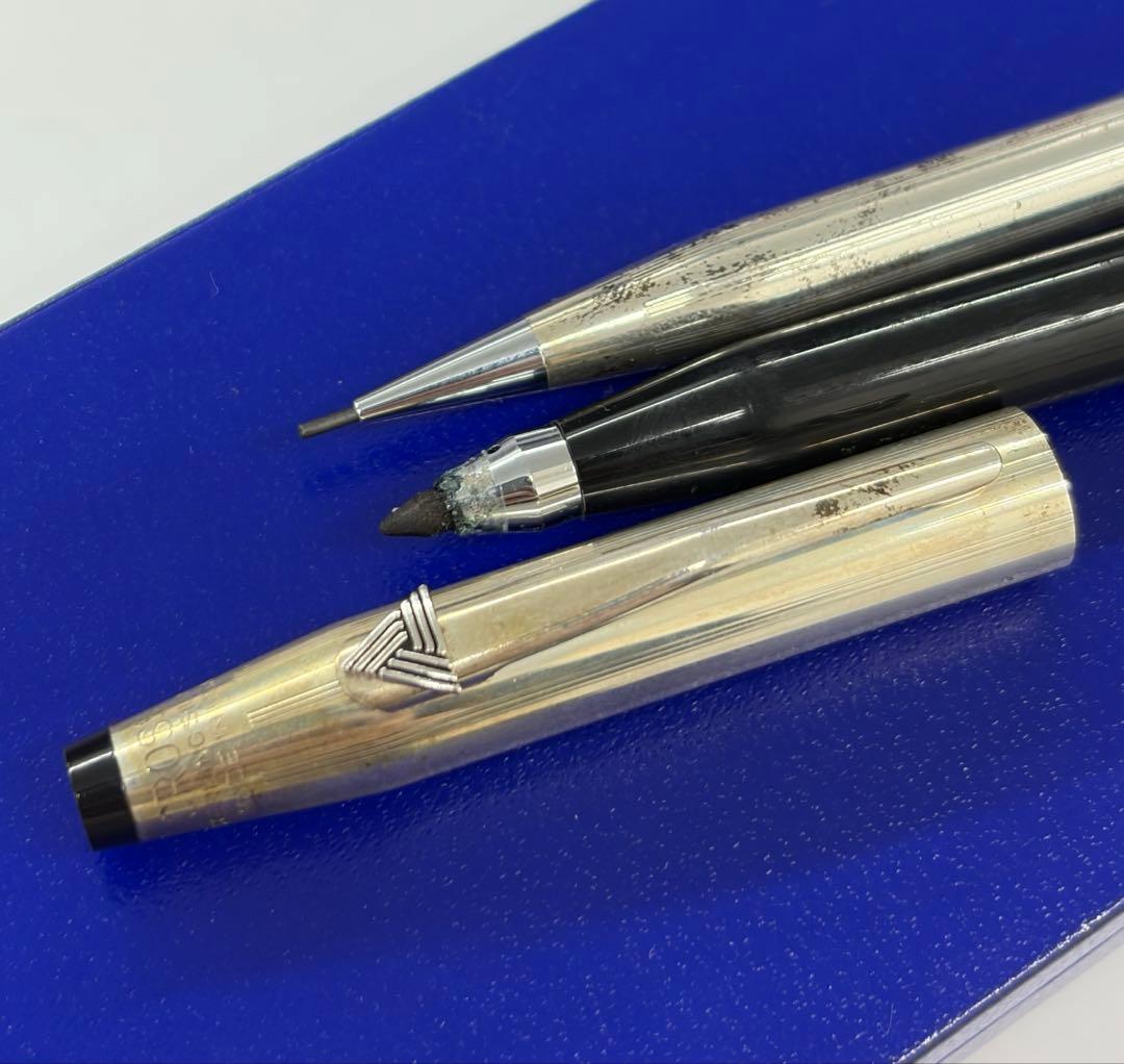 k*h様 CROSS スターリングシルバー　筆記具２本まとめ　クロス