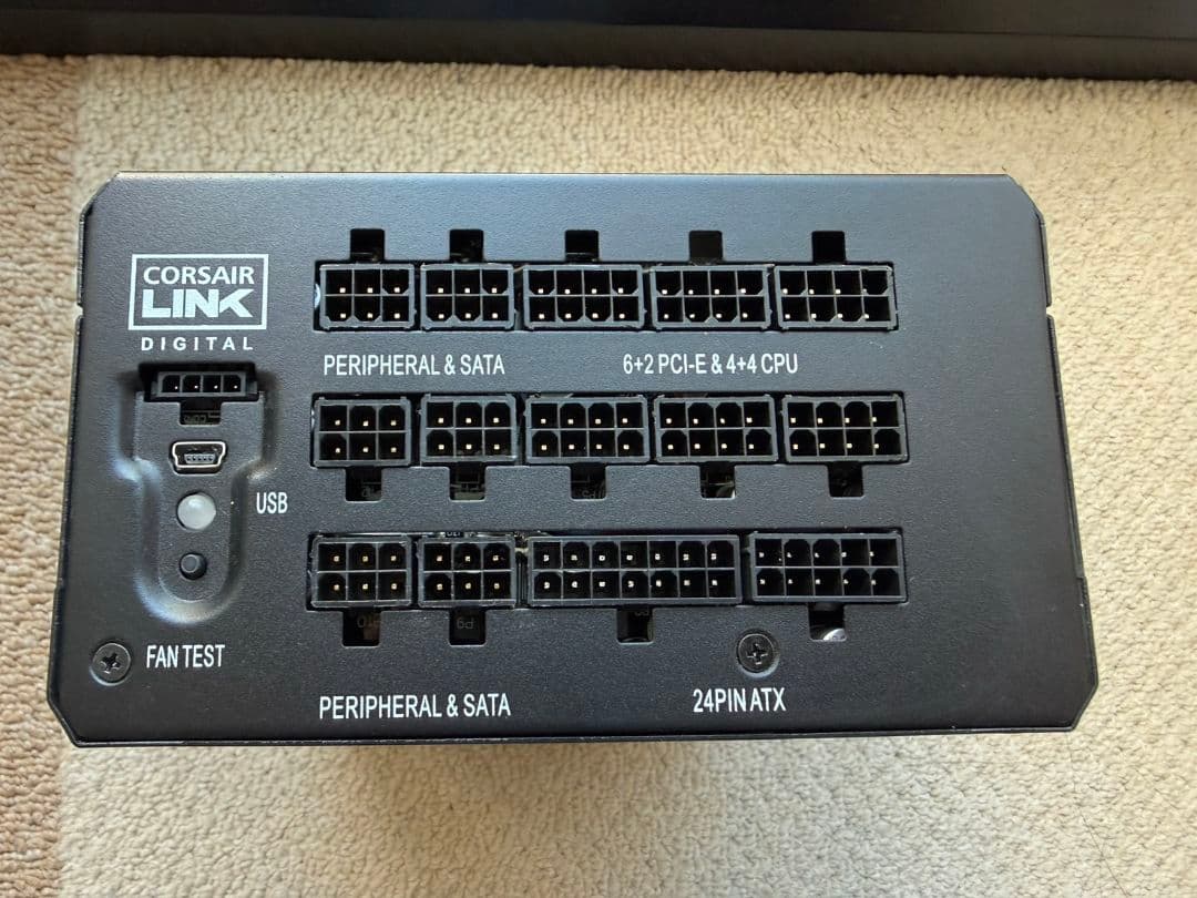 Corsair HX1000i 1000W 電源ユニット