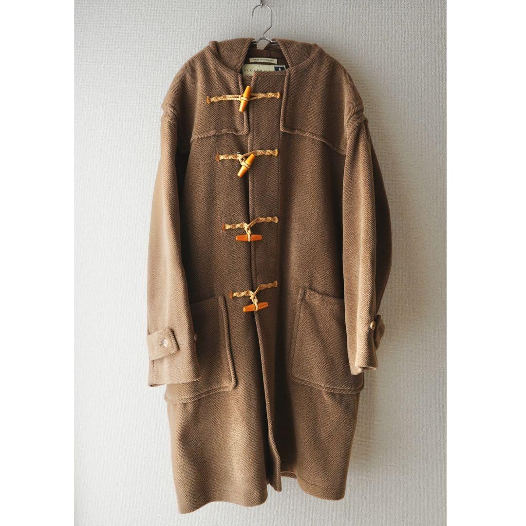 【値下げ】90s 白タグ MONTY グローバーオール ダッフル ヘリンボーン