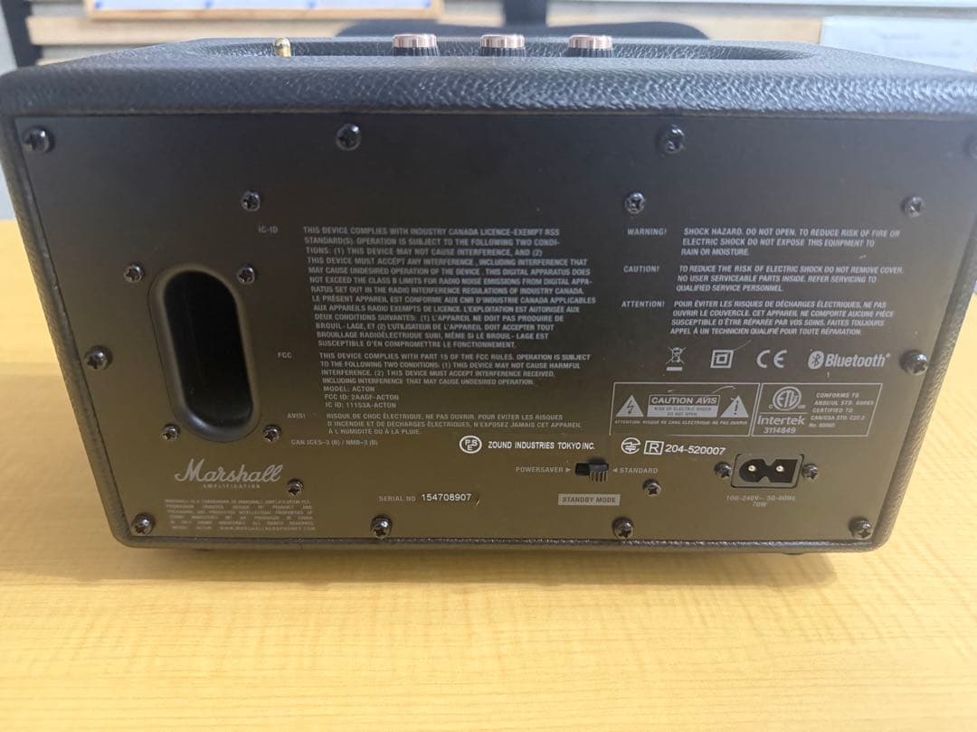 Marshall ACTON Bluetooth スピーカー マーシャルアクトン