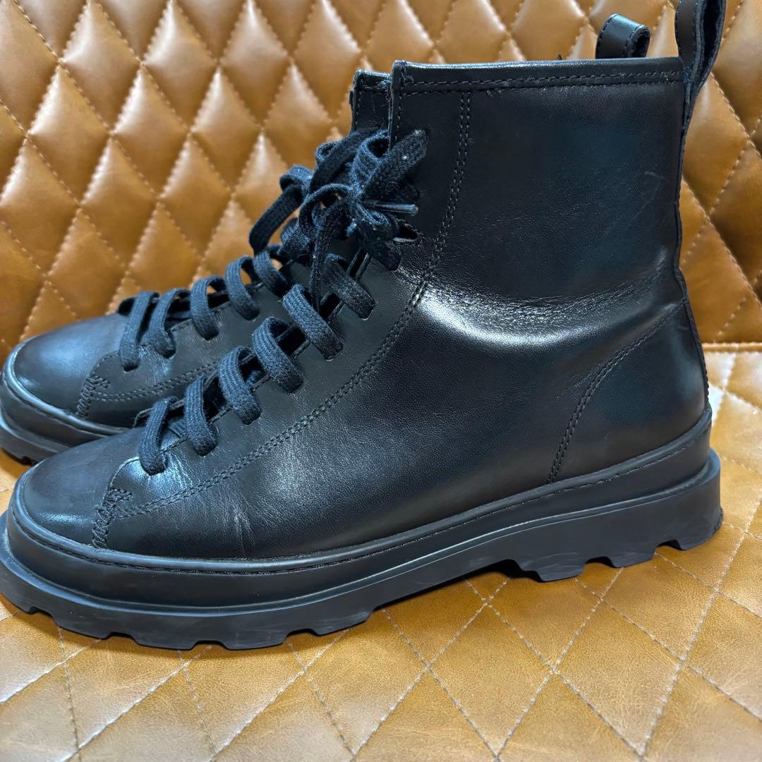 CAMPER　カンペール　レディース　レースアップブーツ　ブルートゥス　40 黒