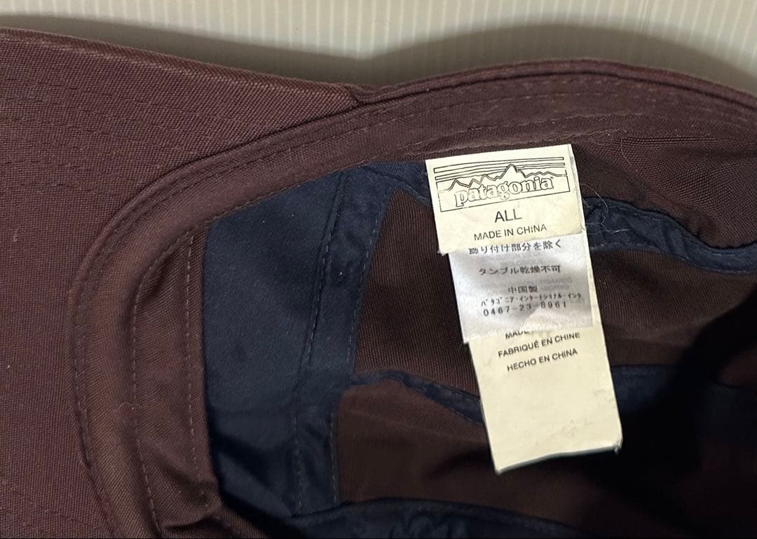 patagonia ダークブラウン ジェットキャップ