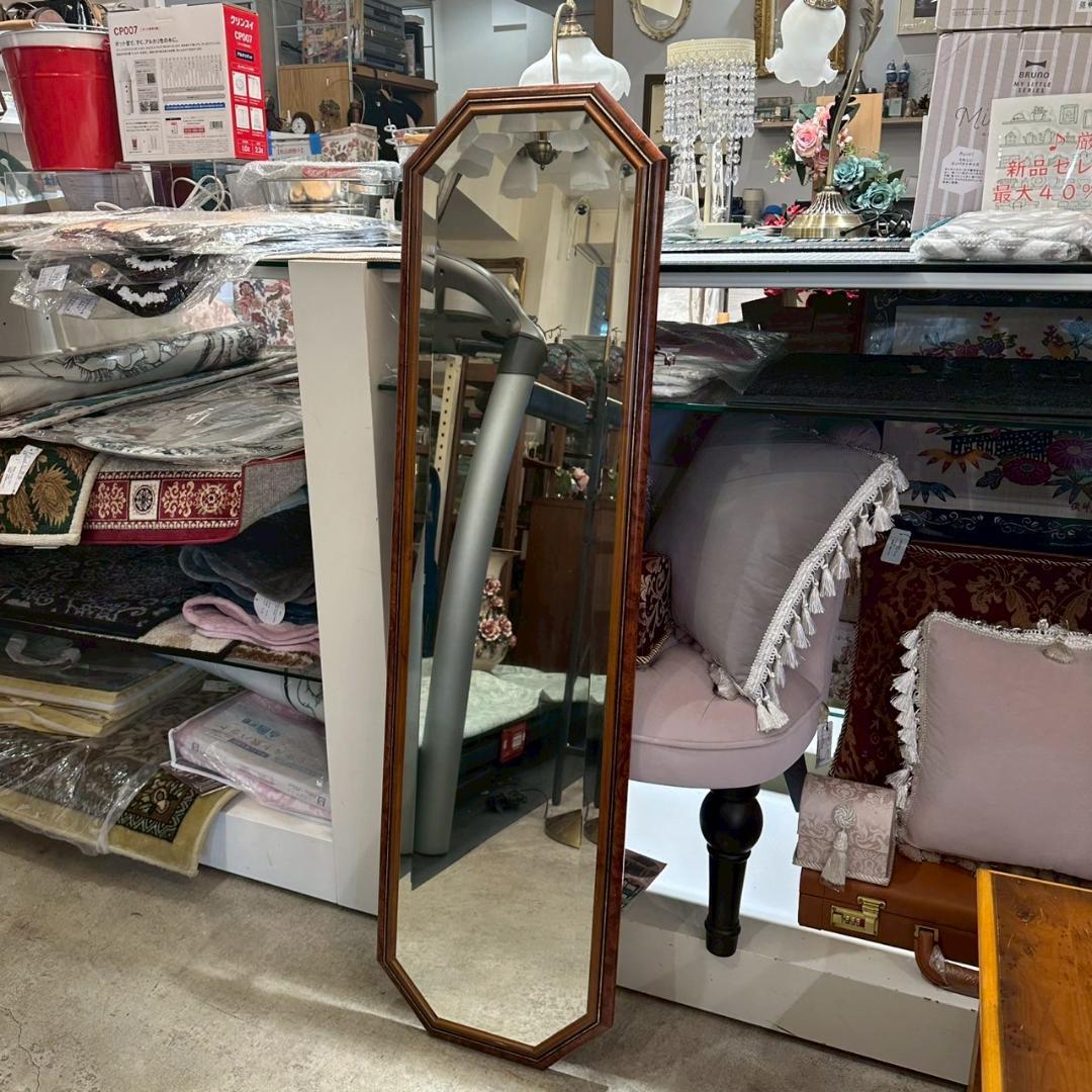 iΦ イタリア製 アンティーク調 姿見 鏡 スタンドミラー ウォールミラー 家具