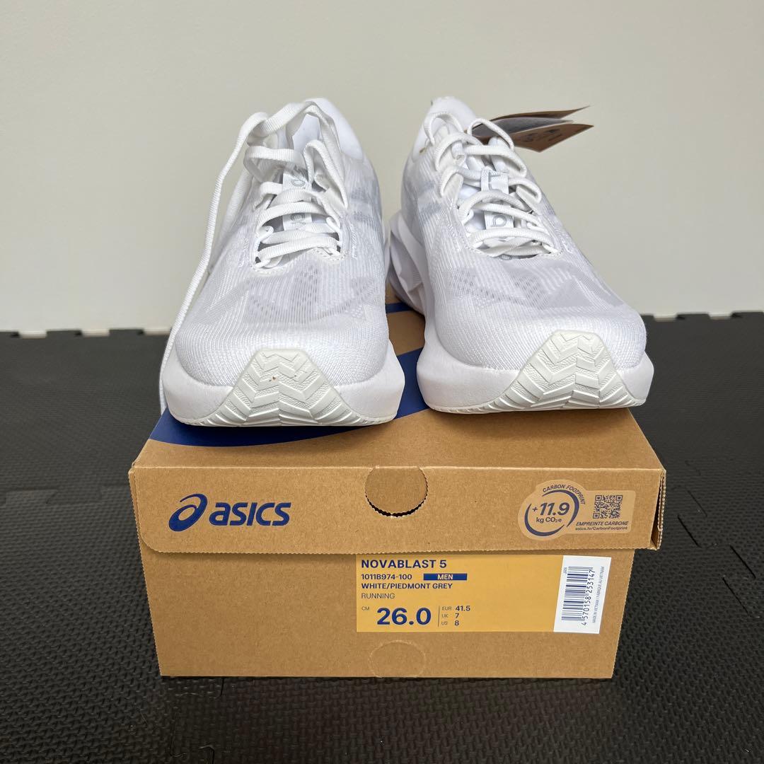 asics アシックス ノバブラスト5 サイズ26cm 新品未使用