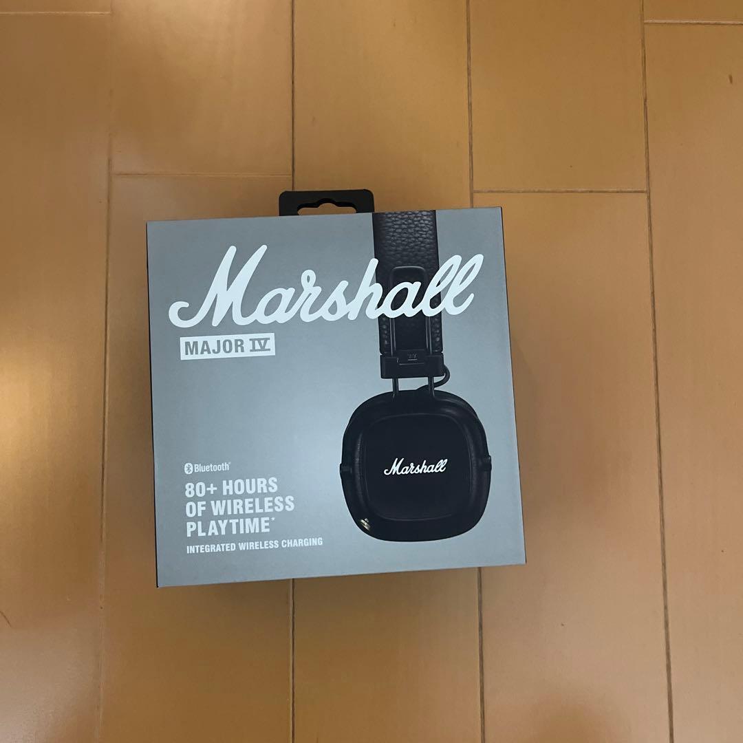 Marshall ワイヤレスヘッドホン 黒