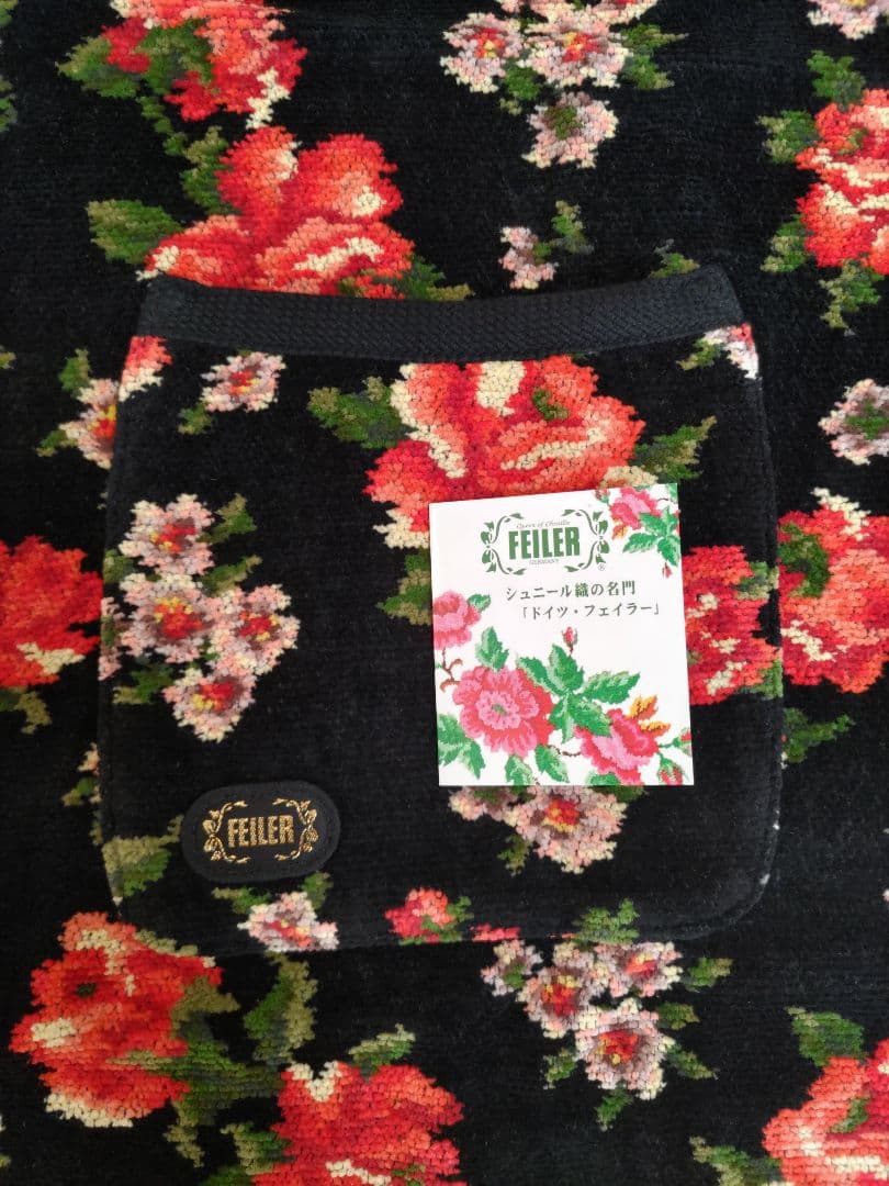 入手困難！【新品★定価の25％オフ！】FEILER  フェイラー　エプロン　花柄