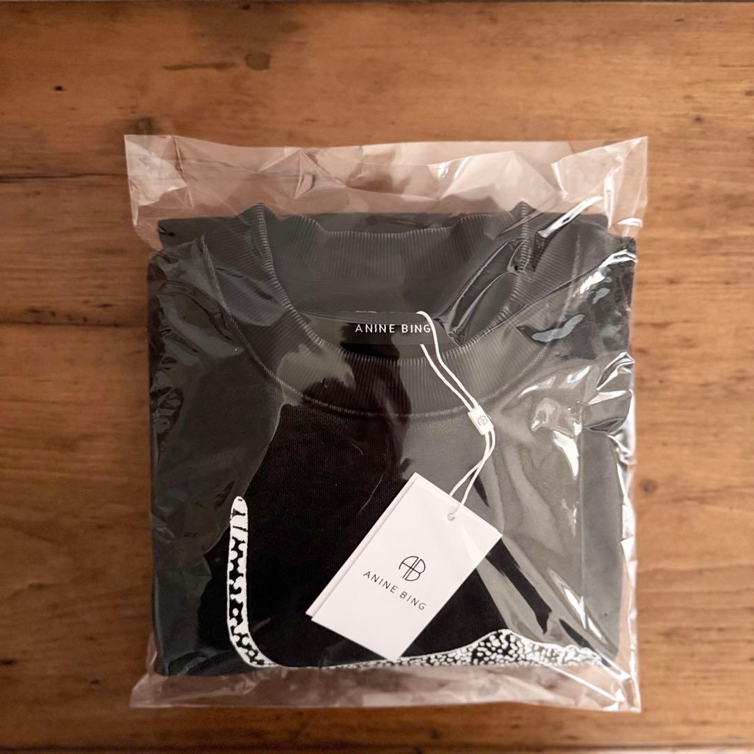 ANINE BING　レオパード トレーナー　M