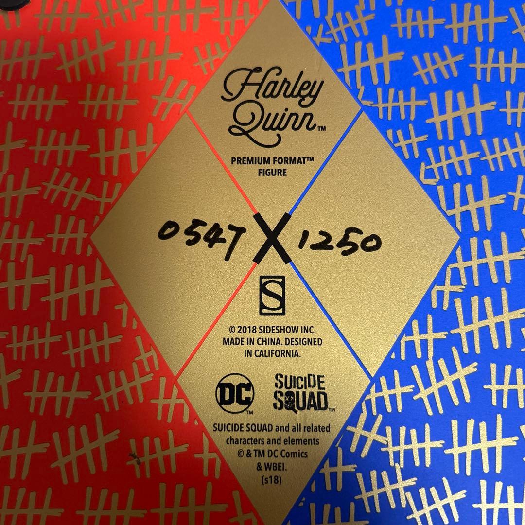 ジャンク品]SIDESHOW ハーレイクイン スーサイドスクワッド サイドショウ