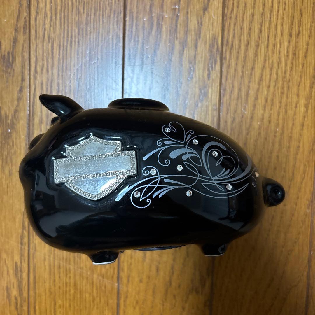 ハーレーダビッドソン　豚の貯金箱