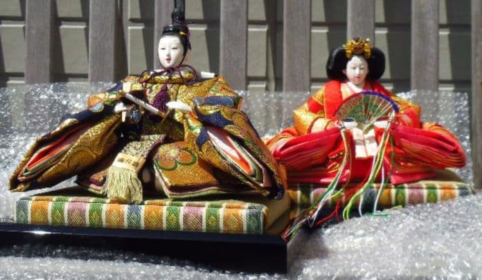 【美品】雛人形セット 親王飾り