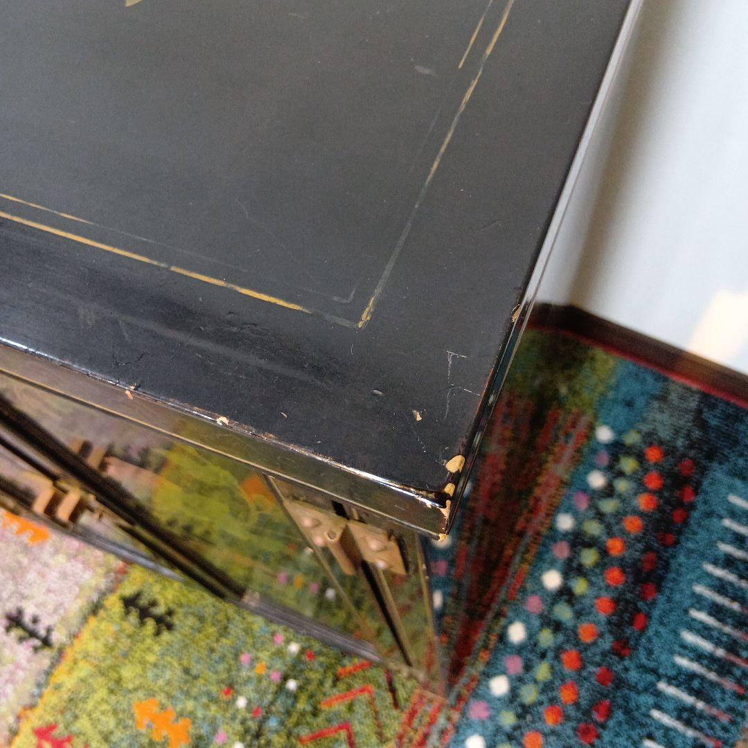 中国漆家具　アジアン家具　キャビネット