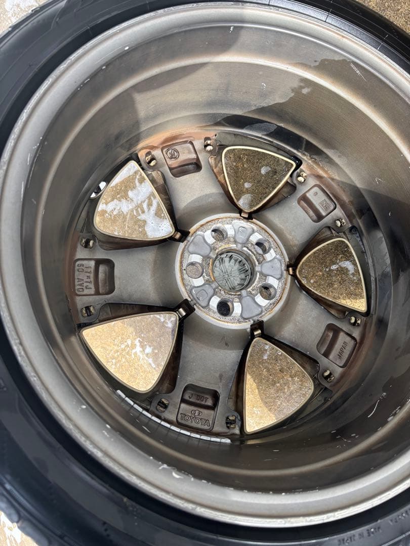 50プリウス 純正Sツーリングタイヤホイールセット　215/45/17R