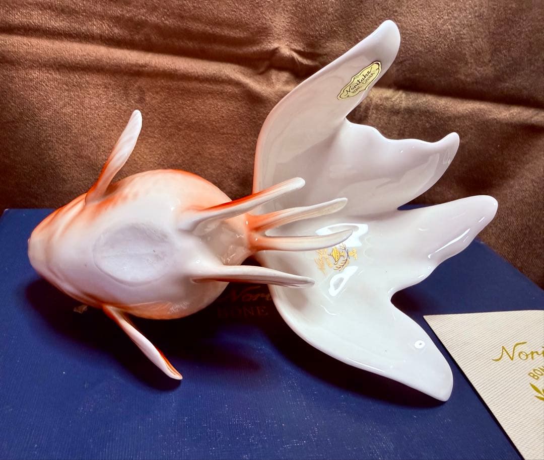 Noritake ノリタケ 金魚 オールドノリタケ 極美品 外箱入り