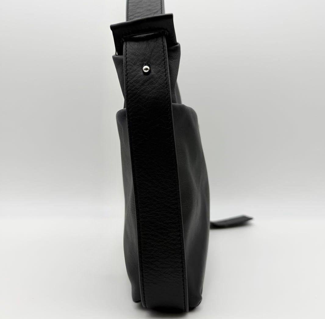 ear PAPILLONNER 2WAYレザーショルダーバッグブラック