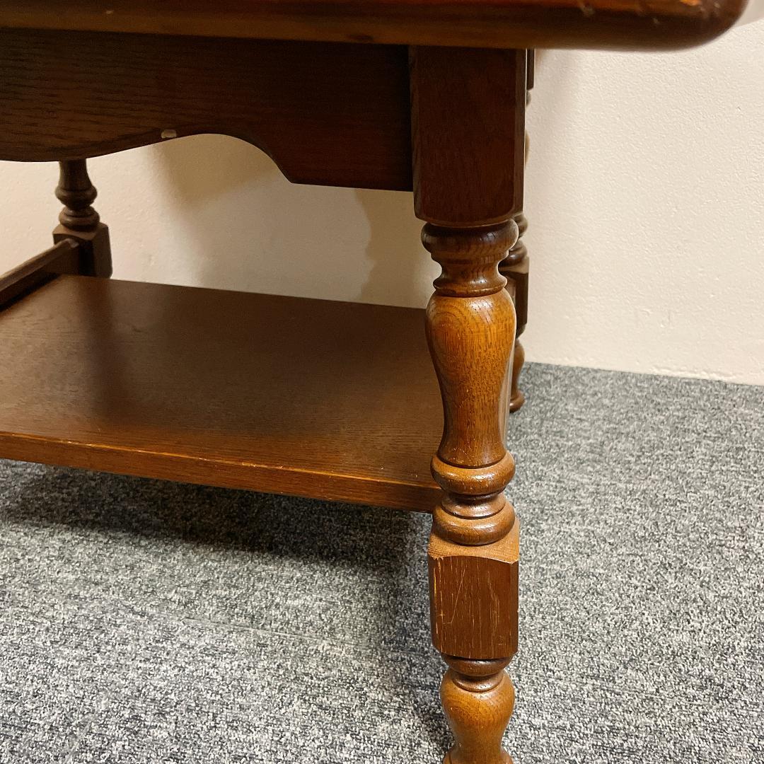 ヴィンテージ　キツツキ　サイドテーブル 飛騨産業　穂高 レトロ