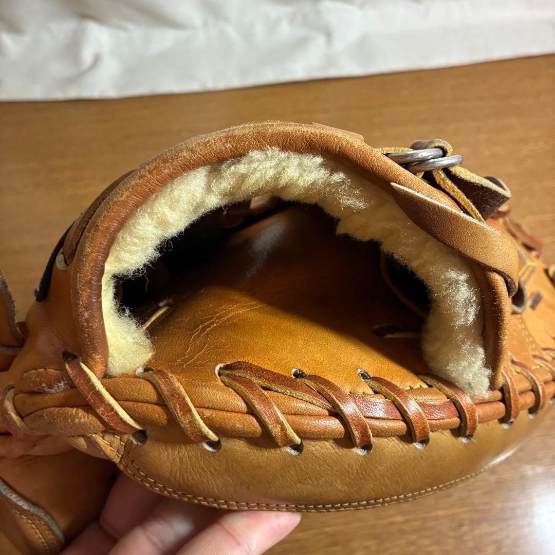 ミズノ ワールドウィン 一般硬式 キャッチャーミット 大人用 美品