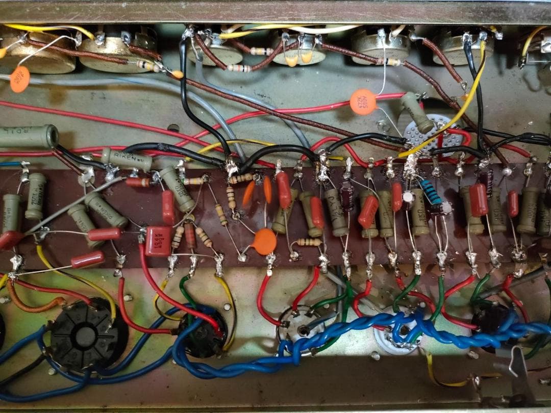 60年代 VOICE 岩瀬 コンボアンプ ジャンク品