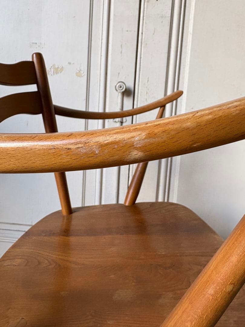 アーコール　カウホーン　ラダーバックチェア