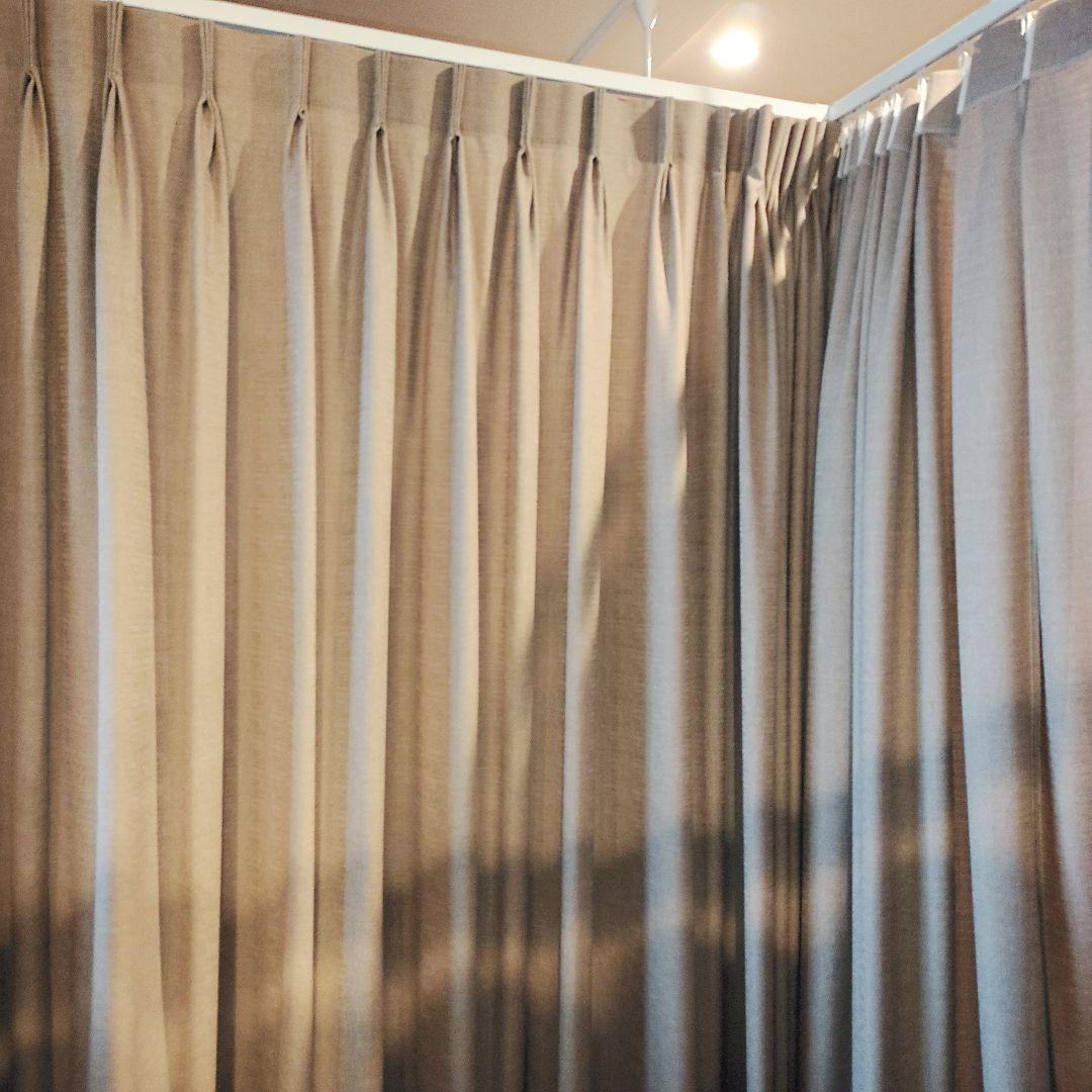 業務用ロングカーテン　幅2ｍ×2枚　1.56ｍ×1枚　単品でもOKです／サンゲツ