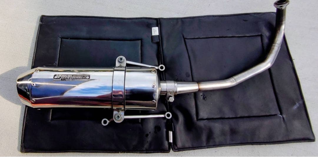 PCX125 JF28 タケガワステンレスマフラー