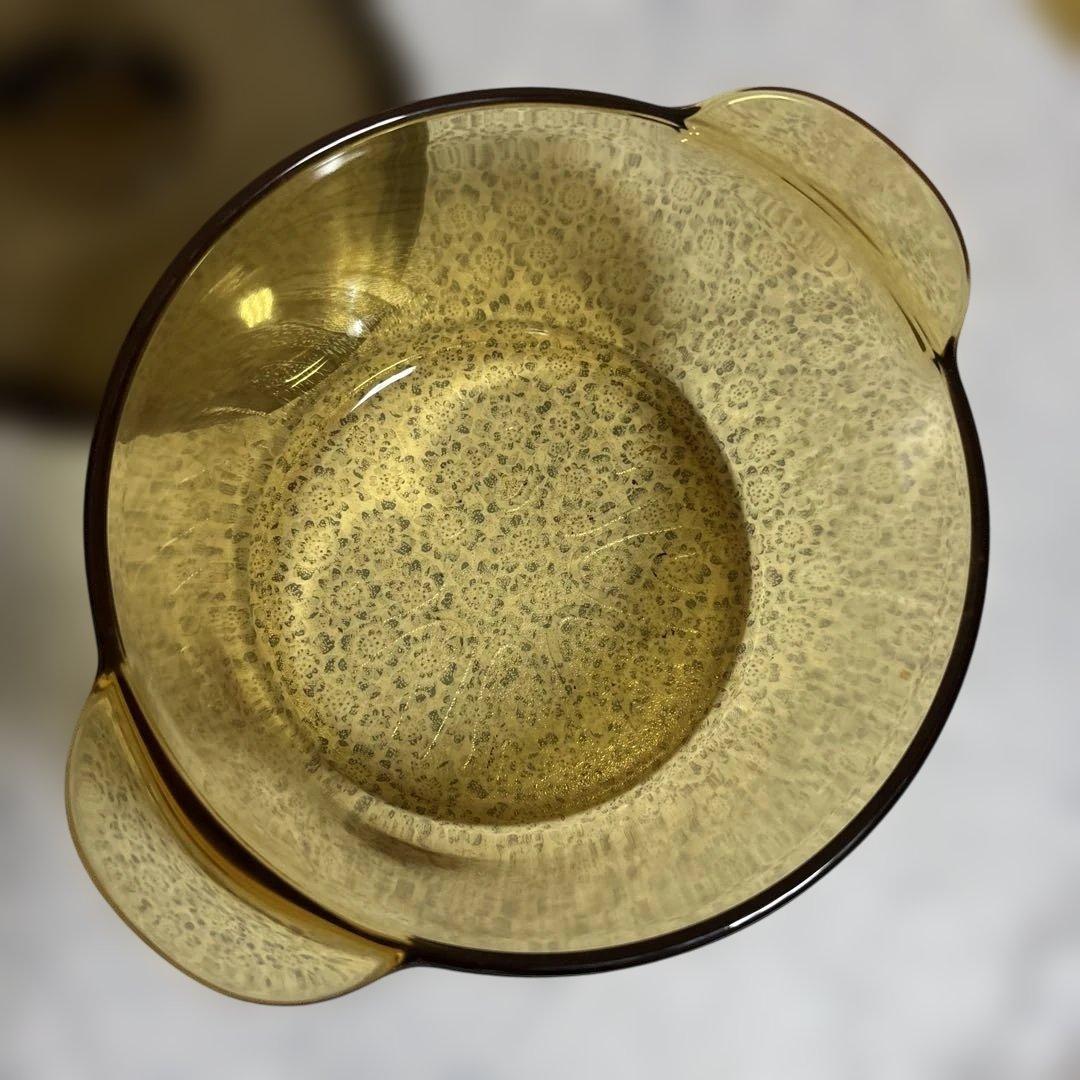 ガラスクックポット、耐熱ガラスソースパンパスタポット蓋付きフランス製