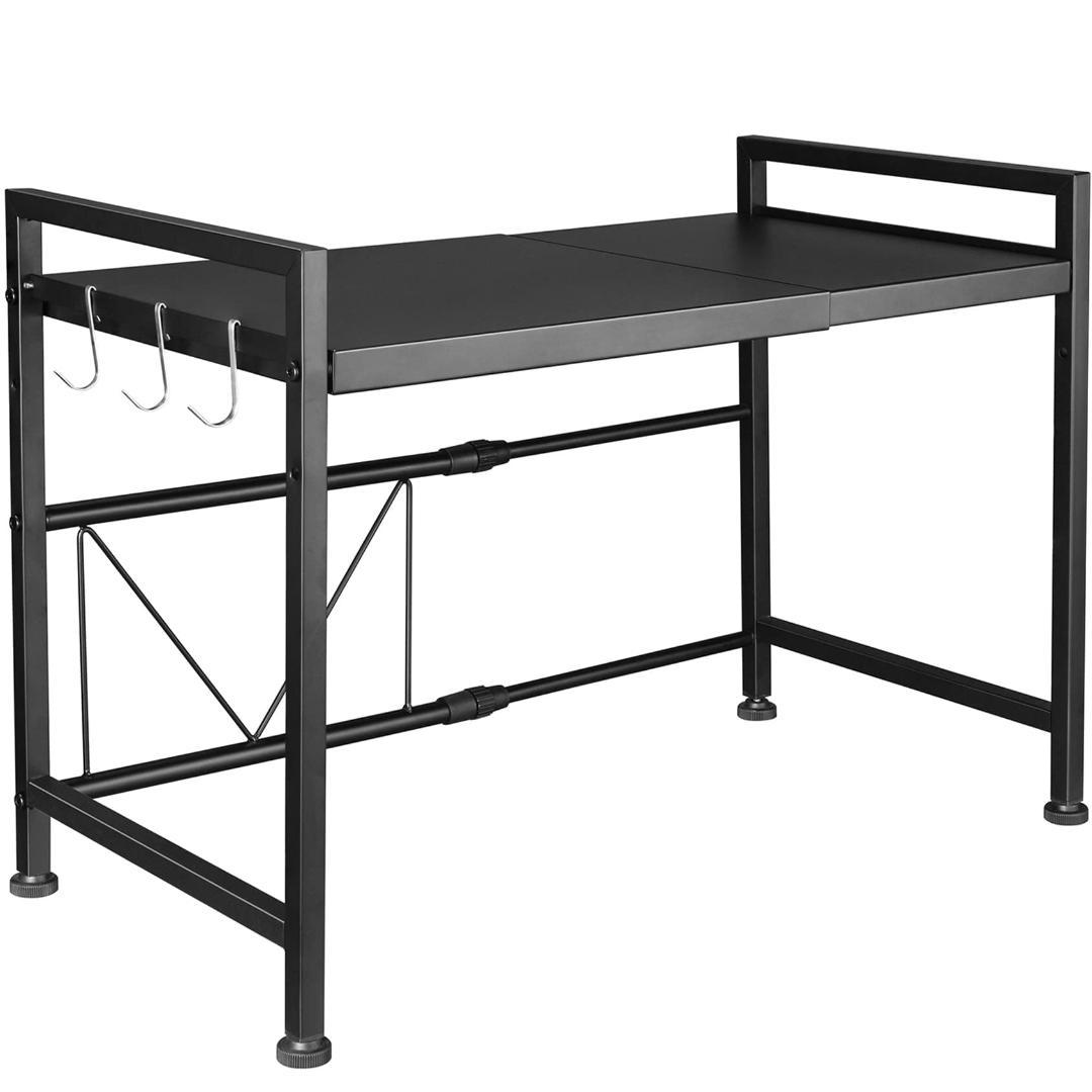 レンジ上ラックキッチンラック ? 伸縮式、高さ調節可能