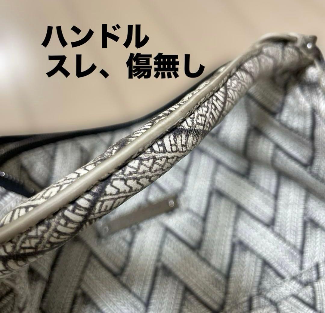 トーマスワイルドTHOMAS WILDスカル新品レザー&シルク大ショルダーバッグ