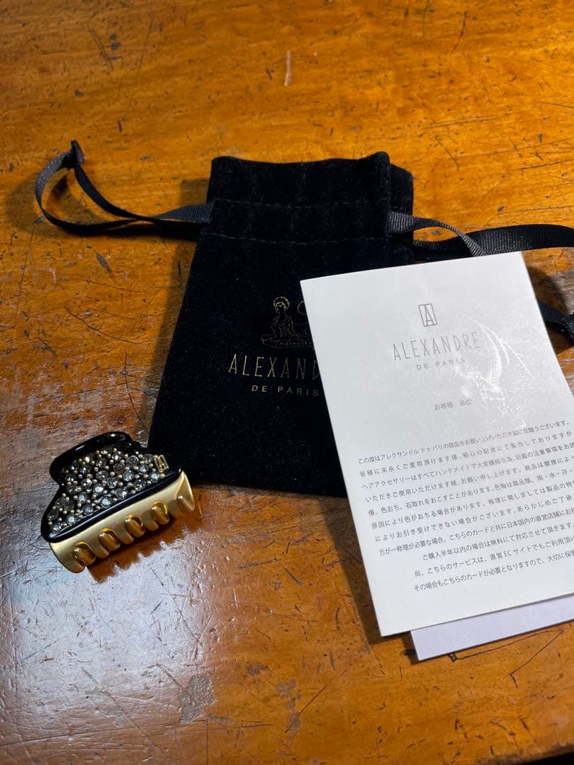 アレクサンドルドゥパリ　Sバレッタ　ラインストーン