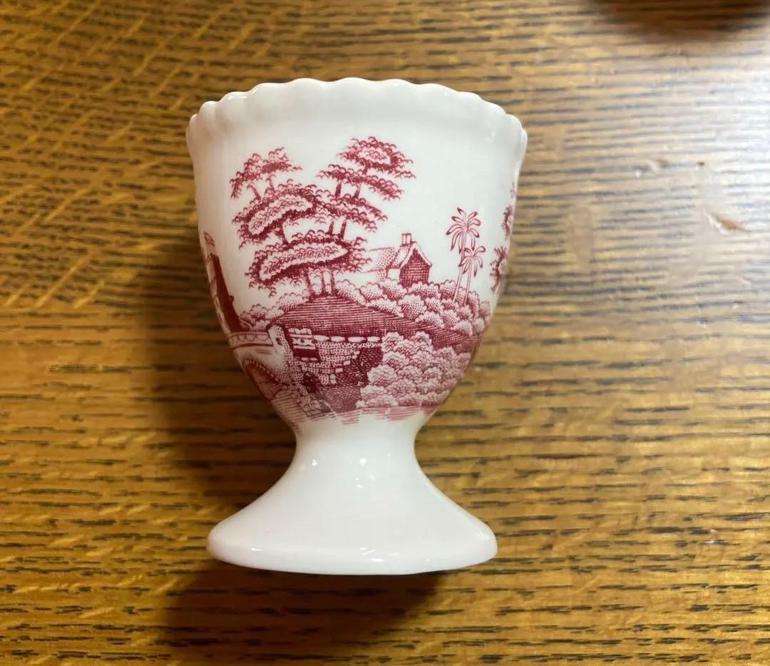 本日限定値下げ中　Spode スポード エッグスタンド 卵立て6個セット