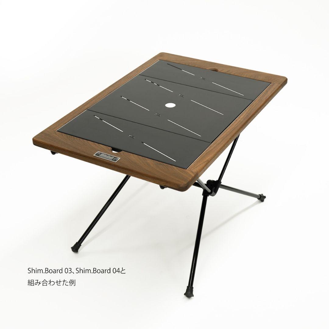 Shim.Craft T.G.F.2 ウォルナット天板2枚付きシムボード04付き