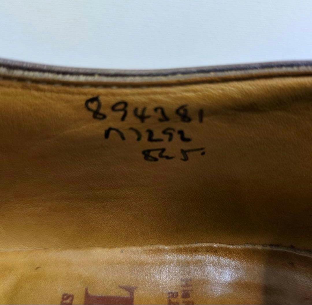 Tricker’s BOURTON UK8.5 コマンドソール／ダークブラウン