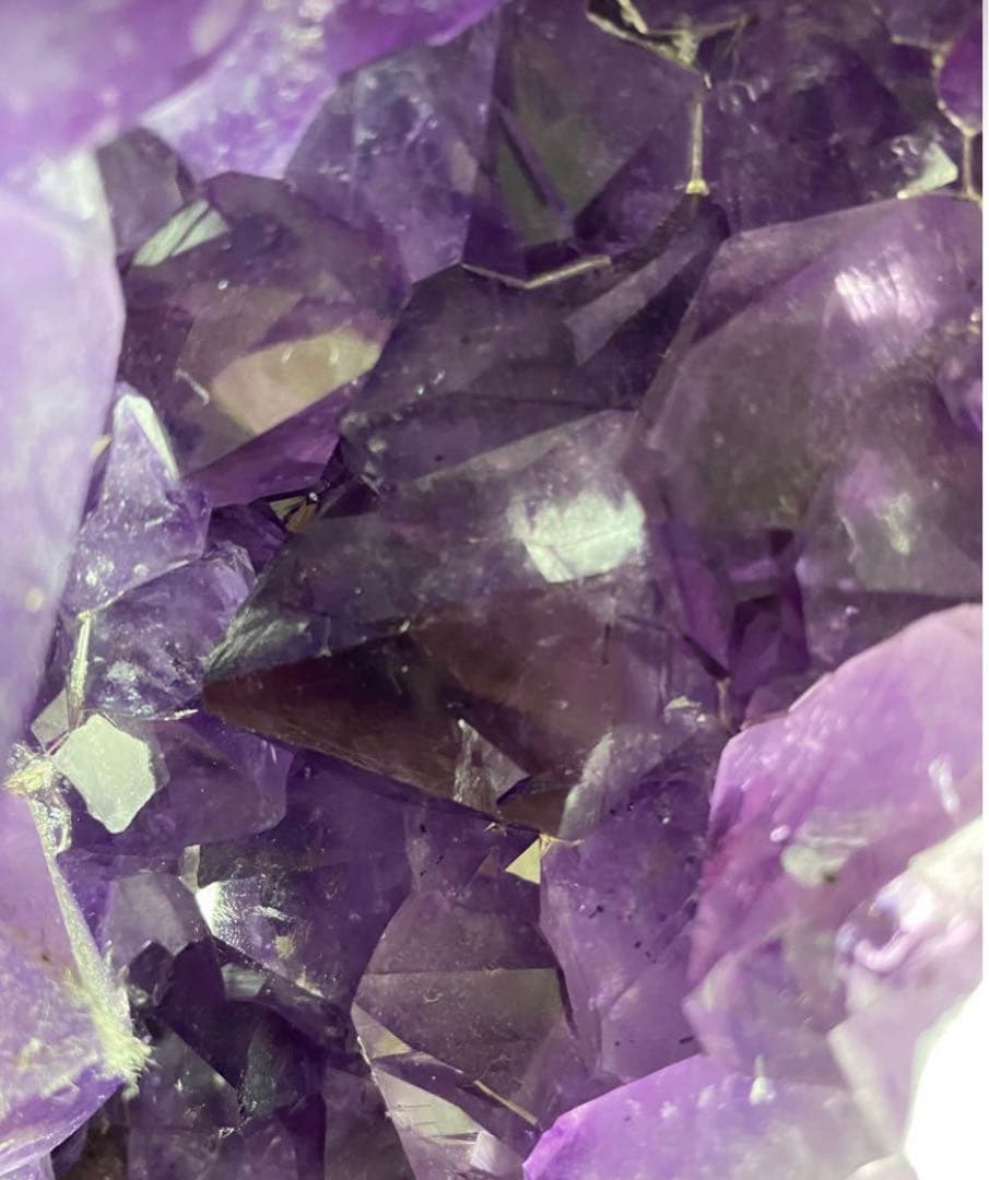 アメジスト高品質　特大天然石開運浄化18kg パワーストーン