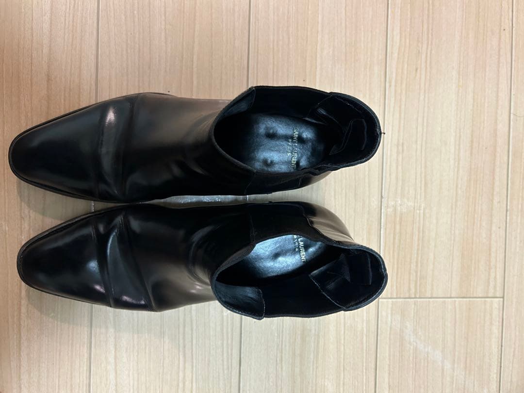 サンローランパリ　ワイアットチェルシーブーツ