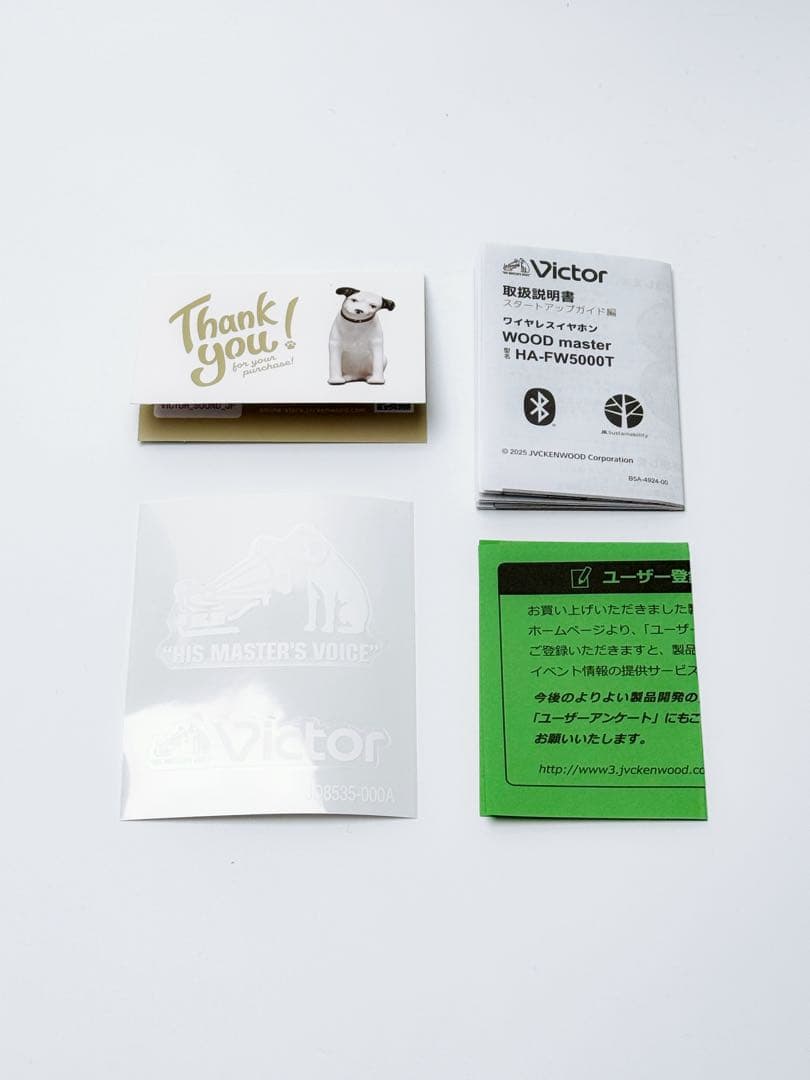 Victor WOOD master HA-FW5000T ワイヤレスイヤホン